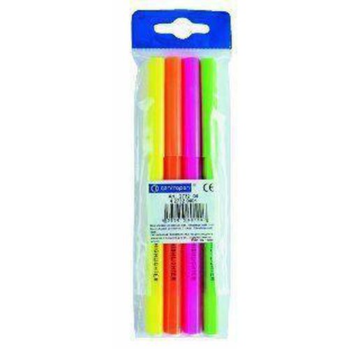 Zvýrazňovač Centropen 2532, 4 ks, mix barev