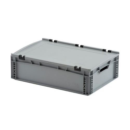 Plastová Euro přepravka PE s víkem, 35 l