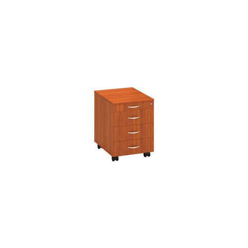 Mobilní kontejner Alfa 500, 60 x 44,3 x 60 cm, dezén třešeň