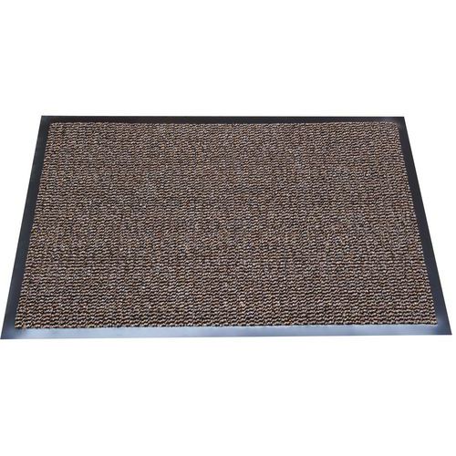 Vnitřní čisticí rohož s náběhovou hranou, 90 x 60 cm, hnědá