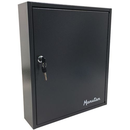 Skříňka na klíče Manutan Expert, 150 háčků, tmavě šedá