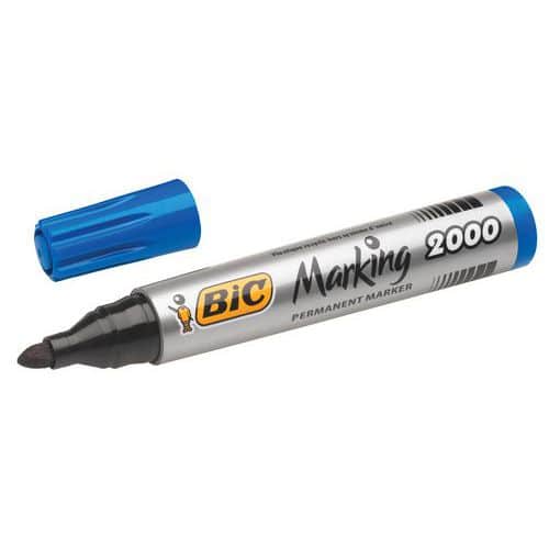 Permanentní popisovač Marking 2000 BIC, modrý