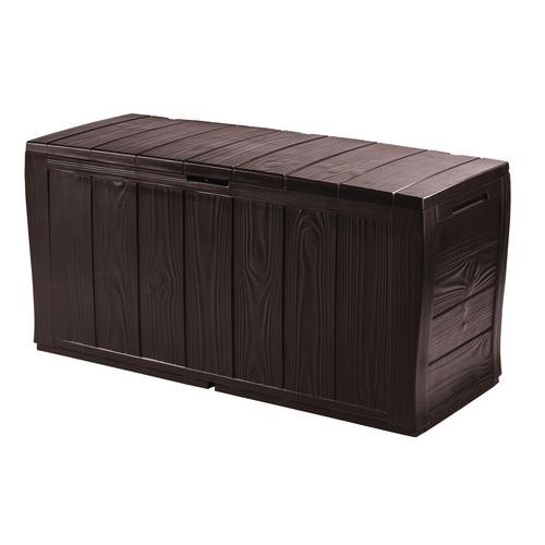 Zahradní úložný box Sherwood, 270 l, hnědý