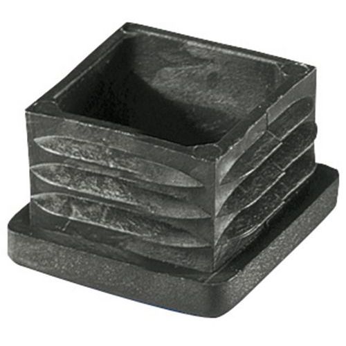 Plastová koncovka, čtvercová, zásuvná, 1,5 x 15 mm
