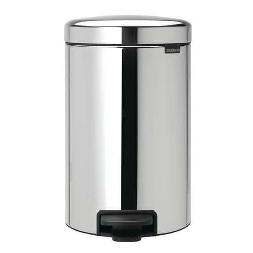 Odpadkový koš s nožním pedálem NewIcon 12 l z nerezové oceli – Brabantia