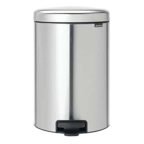 Odpadkový koš s nožním pedálem NewIcon 20 l z matné nerezové oceli – Brabantia