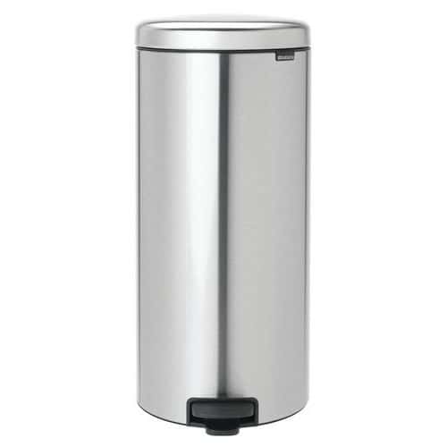 Odpadkový koš s nožním pedálem NewIcon 30 l z matné nerezové oceli – Brabantia