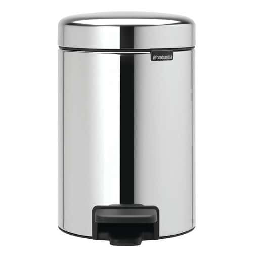 Odpadkový koš s nožním pedálem NewIcon 3 l z nerezové oceli – Brabantia