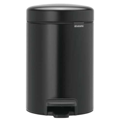 Odpadkový koš s nožním pedálem NewIcon 3 l matně černý – Brabantia