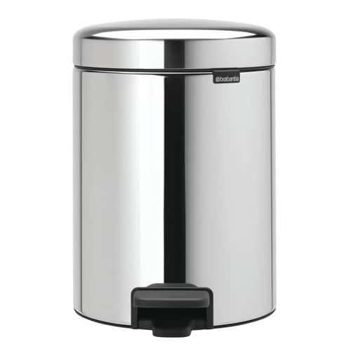 Odpadkový koš s nožním pedálem NewIcon 5 l z nerezové oceli – Brabantia