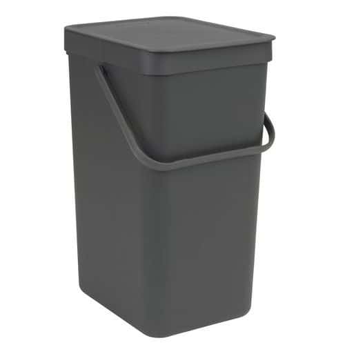 Odpadkový koš Sort&Go 16 l šedý – Brabantia