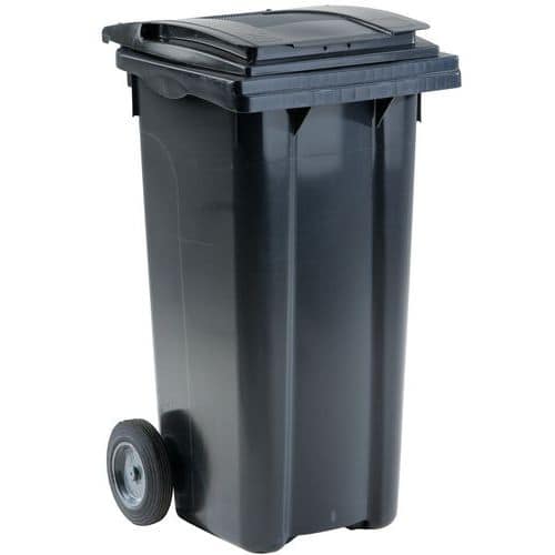 Plastová popelnice 120 l, šedá