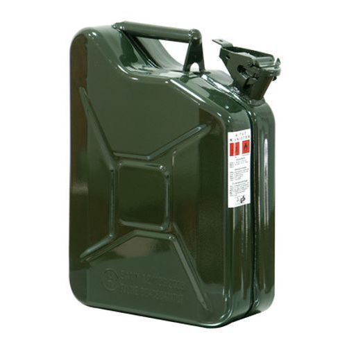 Plechový kanystr PHM, zelený, 10 l