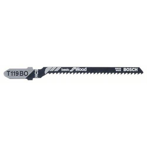 Bosch - Pilový plátek do kmitací pily T 119 BO Basic for Wood, 5ks x 10 BAL