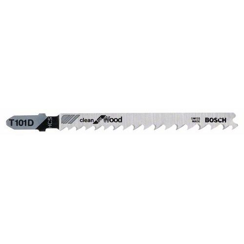 Bosch - Pilový plátek do kmitací pily T 101 D Clean for Wood, 100ks