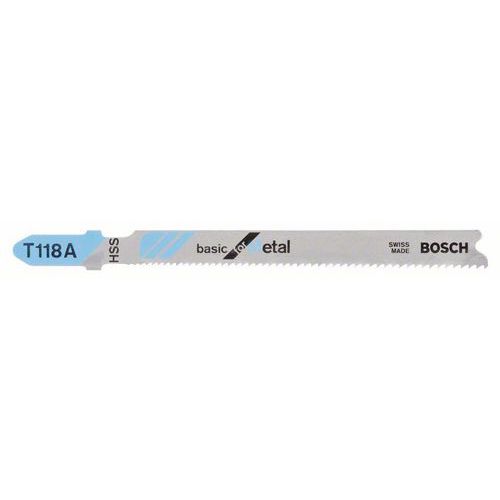 Bosch - Pilový plátek do kmitací pily T 118 A Basic for Metal, 25ks