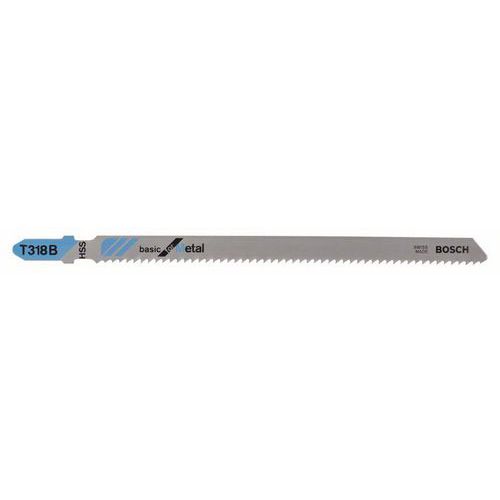 Bosch - Pilový plátek do kmitací pily T 318 B Basic for Metal, 5ks x 10 BAL