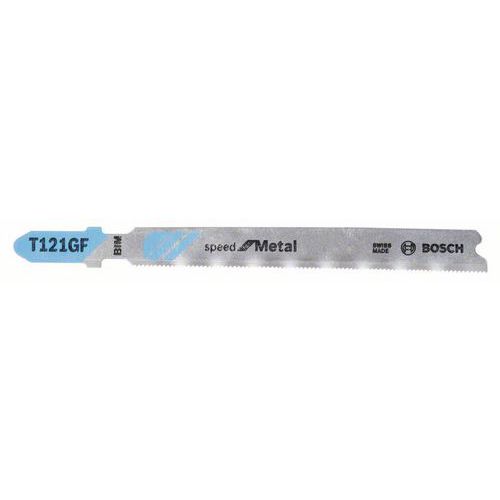 Bosch - Pilový plátek do kmitací pily T 121 GF Speed for Metal, 3ks x 10 BAL