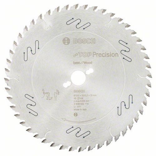 Bosch - Pilový kotouč do okružních pil Top Precision Best for Wood 300 x 30 x 3,2 mm, 48