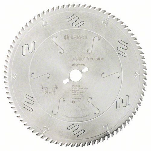 Bosch - Pilový kotouč do okružních pil Top Precision Best for Wood 350 x 30 x 3,5 mm, 84