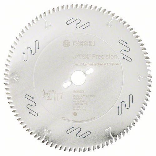 Bosch - Pilový kotouč do okružních pil Top Precision Best for Laminated Panel Abrasive 300 x 30 x 3,2 mm, 96