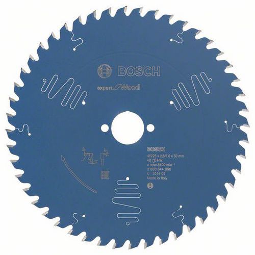 Bosch - Pilový kotouč Expert for Wood 225 x 30 x 2,6 mm, 48