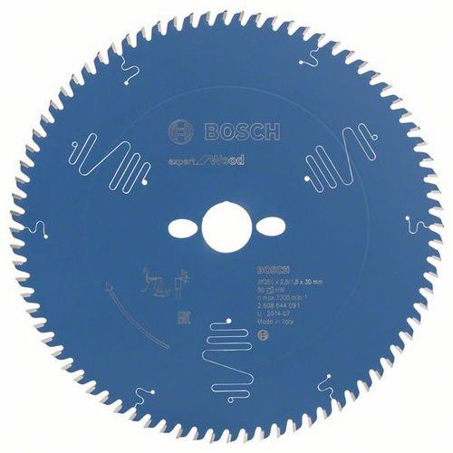 Bosch - Pilový kotouč Expert for Wood 260 x 30 x 2,8 mm, 80