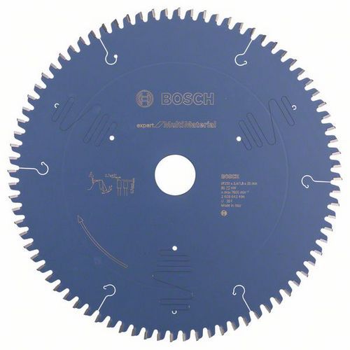 Bosch - Pilový kotouč Expert for Multi Material 250 x 30 x 2,4 mm, 80