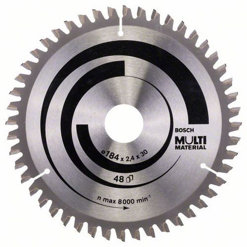 Bosch - Pilový kotouč Multi Material 184 x 30 x 2,4 mm; 48