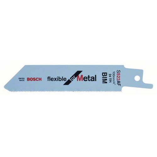 Bosch - Pilový plátek do pily ocasky S 522 AF Flexible for Metal, 5ks x 5 BAL