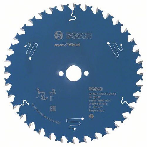 Bosch - Pilový kotouč Expert for Wood 180 x 20 x 2,6 mm, 36