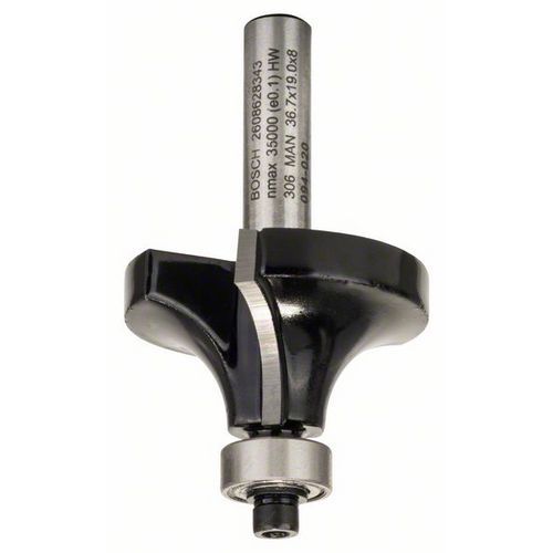 Bosch - Zaoblovací fréza 8 mm, R1 12 mm, L 19 mm, G 60 mm