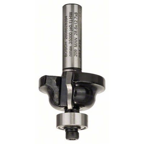 Bosch - Profilová fréza B 8 mm, R1 4 mm, B 8 mm, L 12,4 mm, G 54 mm