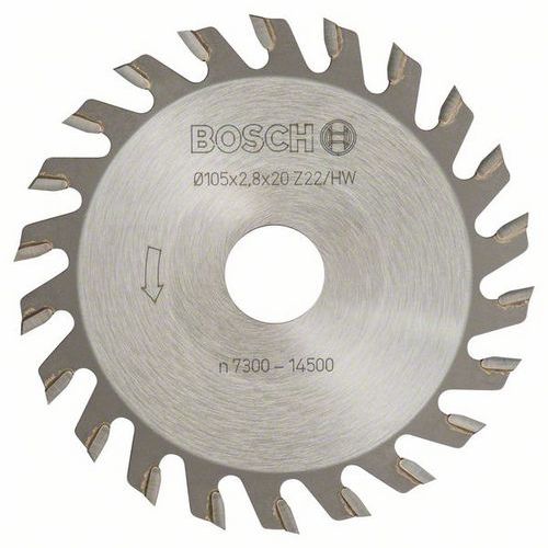 Bosch - Kotoučová fréza 22, 20 mm, 2,8 mm