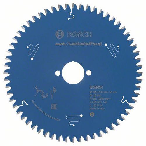 Bosch - Pilový kotouč Expert for Laminated Panel 190 x 30 x 2,6 mm, 60