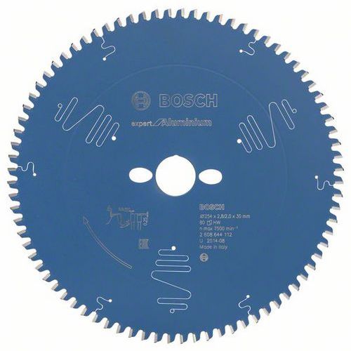 Bosch - Pilový kotouč Expert for Aluminium 254 x 30 x 2,8 mm, 80