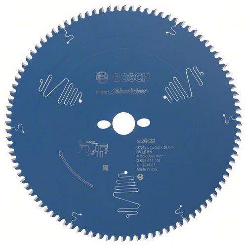Bosch - Pilový kotouč Expert for Aluminium 315 x 30 x 2,8 mm, 96