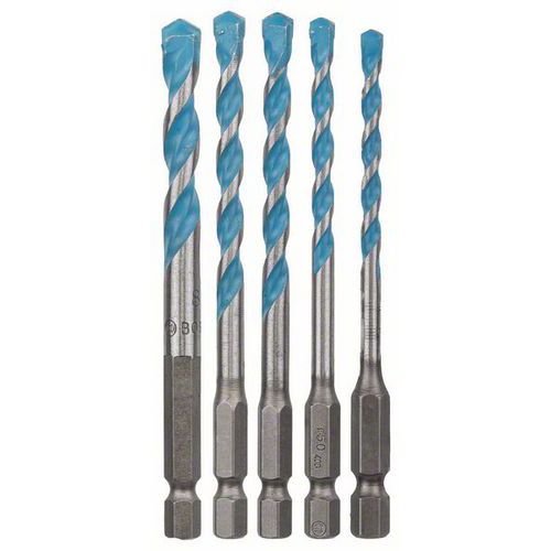 Bosch - 5dílná sada víceúčelových vrtáků HEX-9 Multi Construction 4; 5; 6; 6; 8 mm