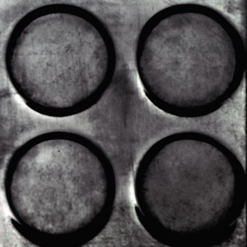 Protiskluzová rohož Dots 'n' Roll™ s penízkovým povrchem, černá, 100 x 1 000 cm