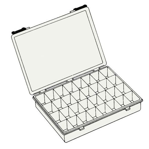 Organizér Raaco, 32 přihrádek