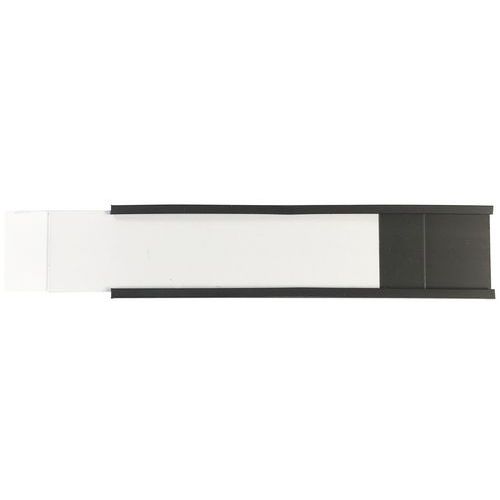 Držák etiket na regály, magnetický, 20 x 80 mm