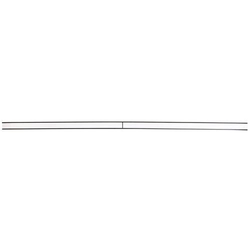 Držák etiket na regály, magnetický, 30 x 1 000 mm