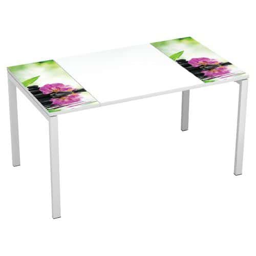 Kancelářský stůl Manutan Expert Easy Office, 140 x 80 x 75 cm, bambus