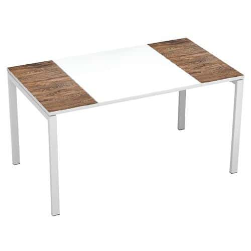Kancelářský stůl Manutan Expert Easy Office, 140 x 80 x 75 cm, dřevo