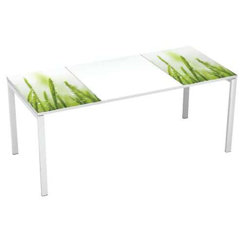 Kancelářský stůl Manutan Expert Easy Office, 180 x 80 x 75 cm, příroda