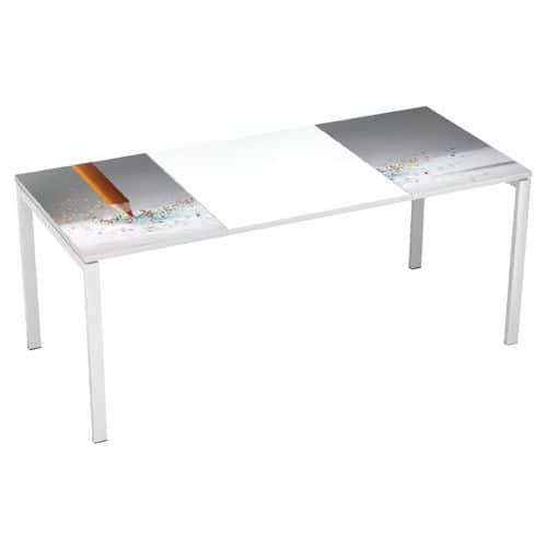 Kancelářský stůl Manutan Expert Easy Office, 180 x 80 x 75 cm, tužka