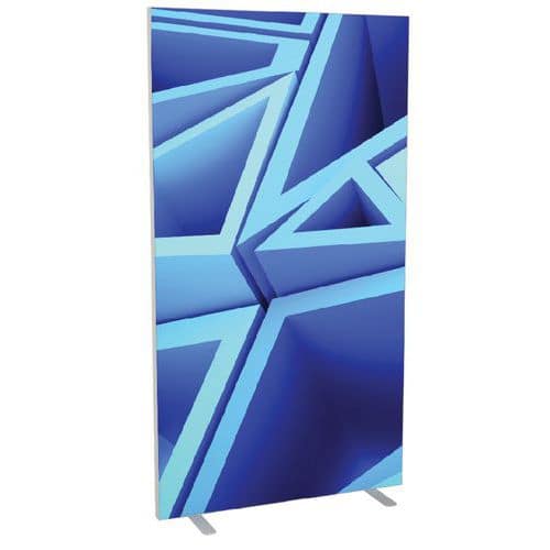 Paraván Manutan Expert Easy Office, 94 x 174 x 39 cm, triangl