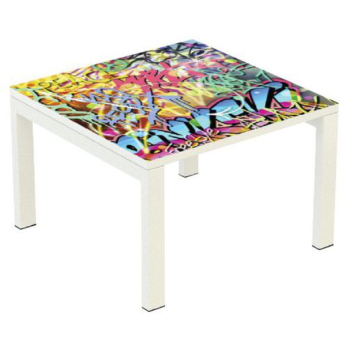 Konferenční stolek Manutan Expert Easy Office, 60 x 60 cm, freestyle