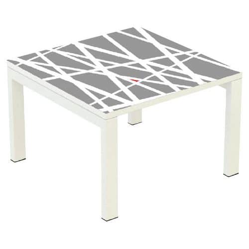 Konferenční stolek Manutan Expert Easy Office, 60 x 60 cm, street