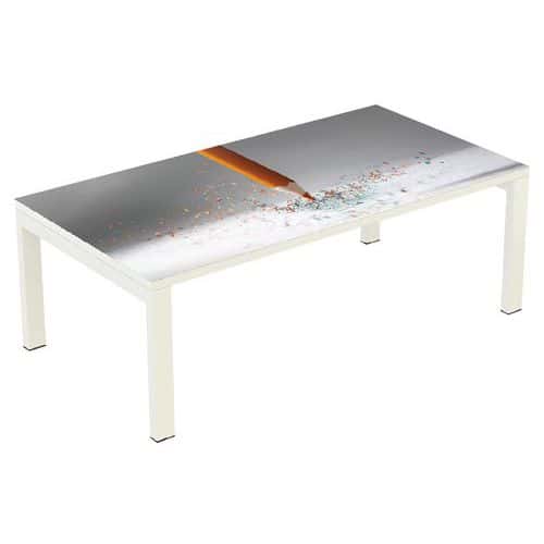 Konferenční stolek Manutan Expert Easy Office, 114 x 60 cm, tužka